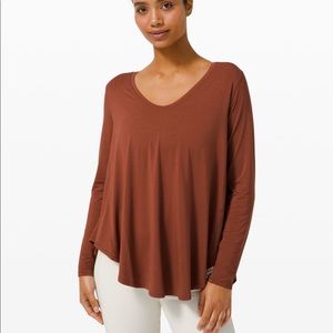 Up for down time long sleeve lululemon